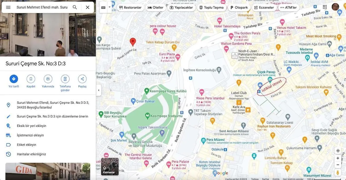 Central New Apartment In Beyoglu Istanbul